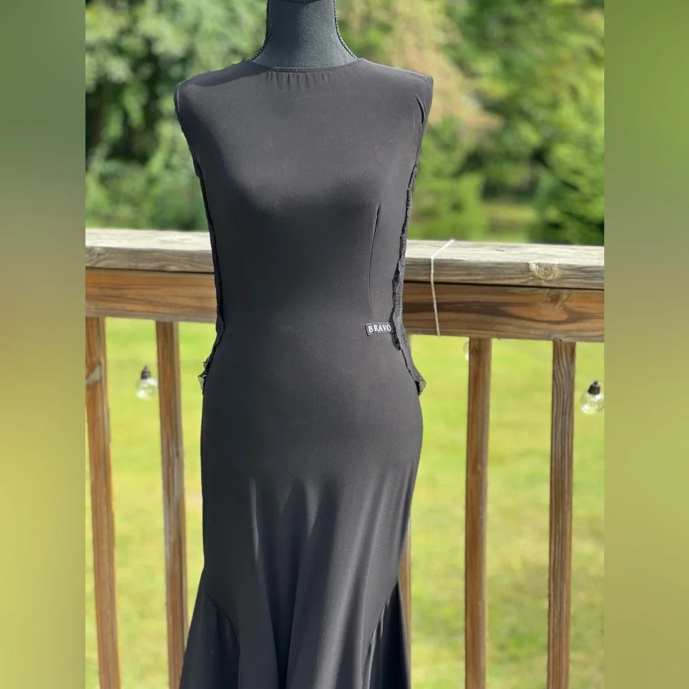 BRAVO Sleeveless Black Ballroom
Practice Dress Small/Medium - Picture 6 of 16